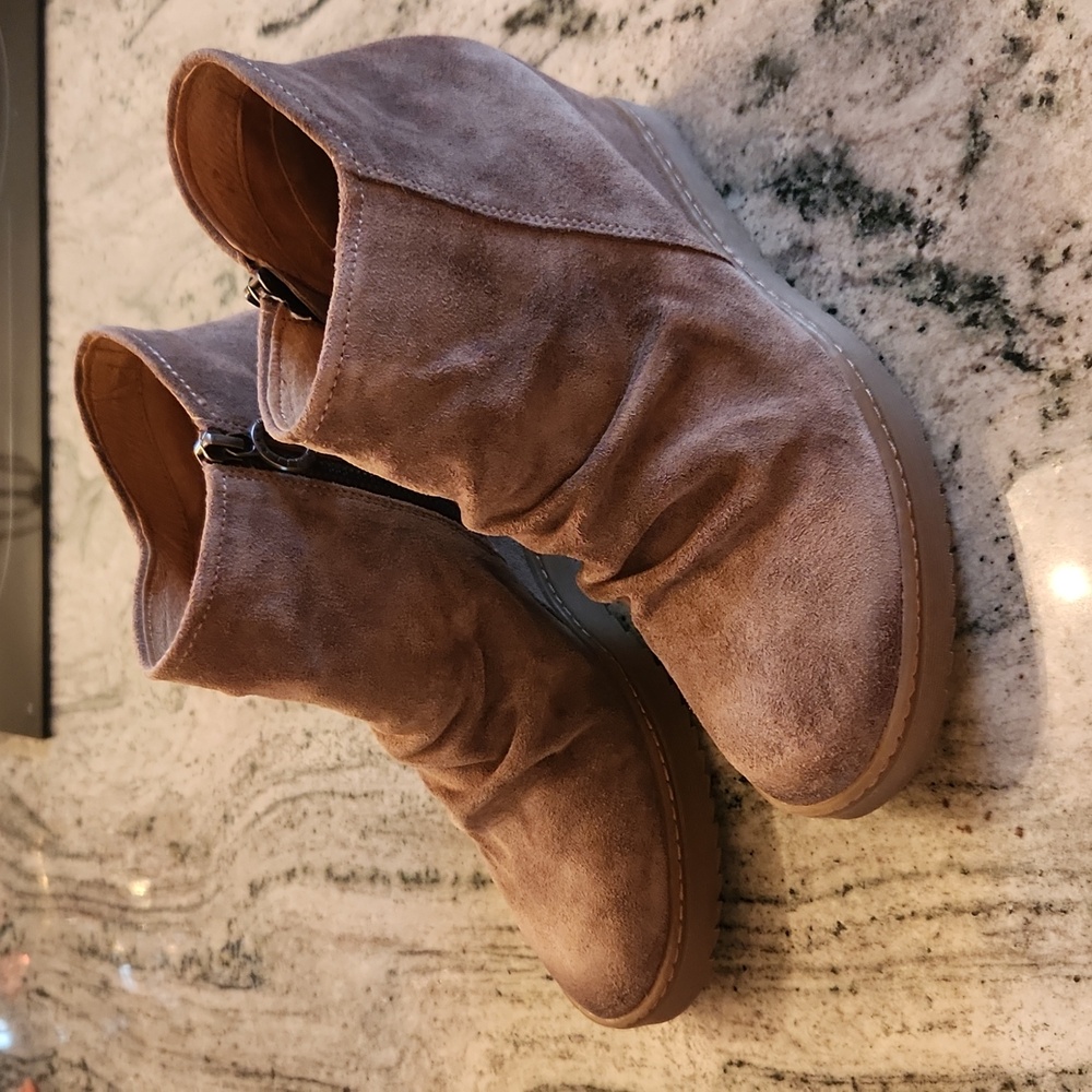 Sofft Aqua, Wedge Boots, Womens, Sz 10
